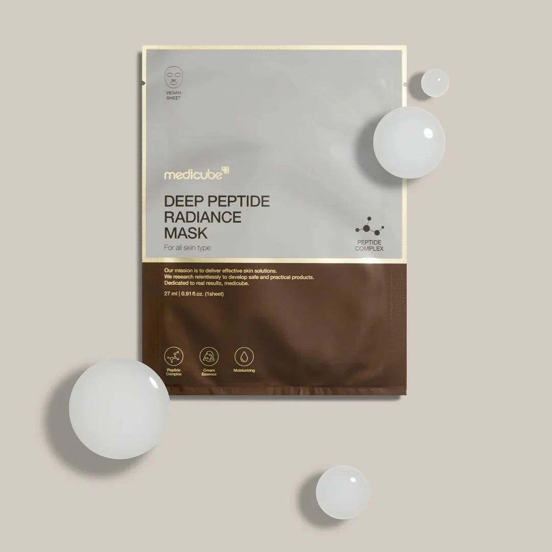 Medicube deep peptide radiance mask