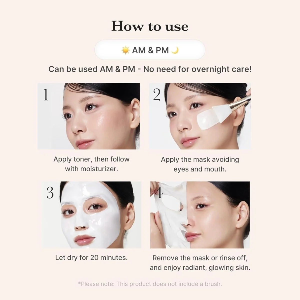 Medicube collagen milk toning wrapping mask