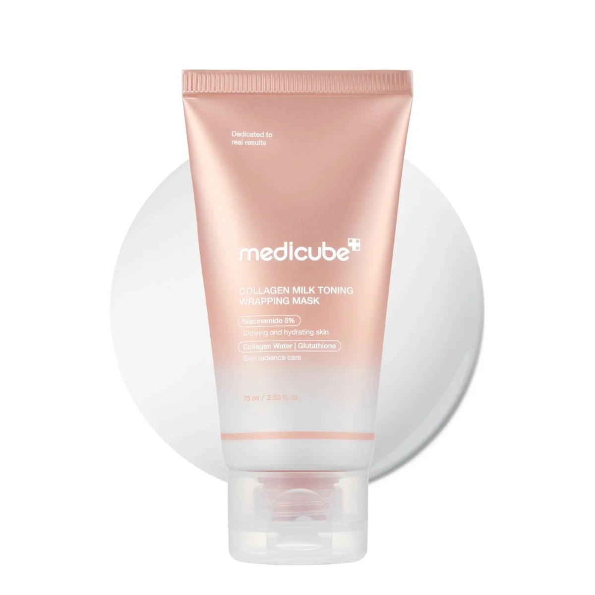 Medicube collagen milk toning wrapping mask