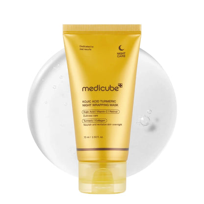 Medicube kojic acid turmeric night wrapping mask