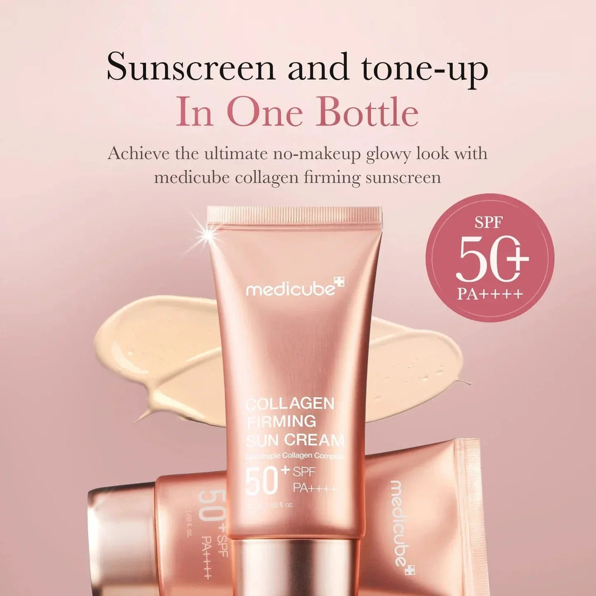 Medicube collagen firming sun cream SPF50+ PA++++
