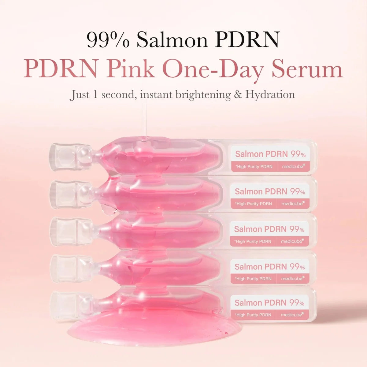 Medicube PDRN pink one day serum