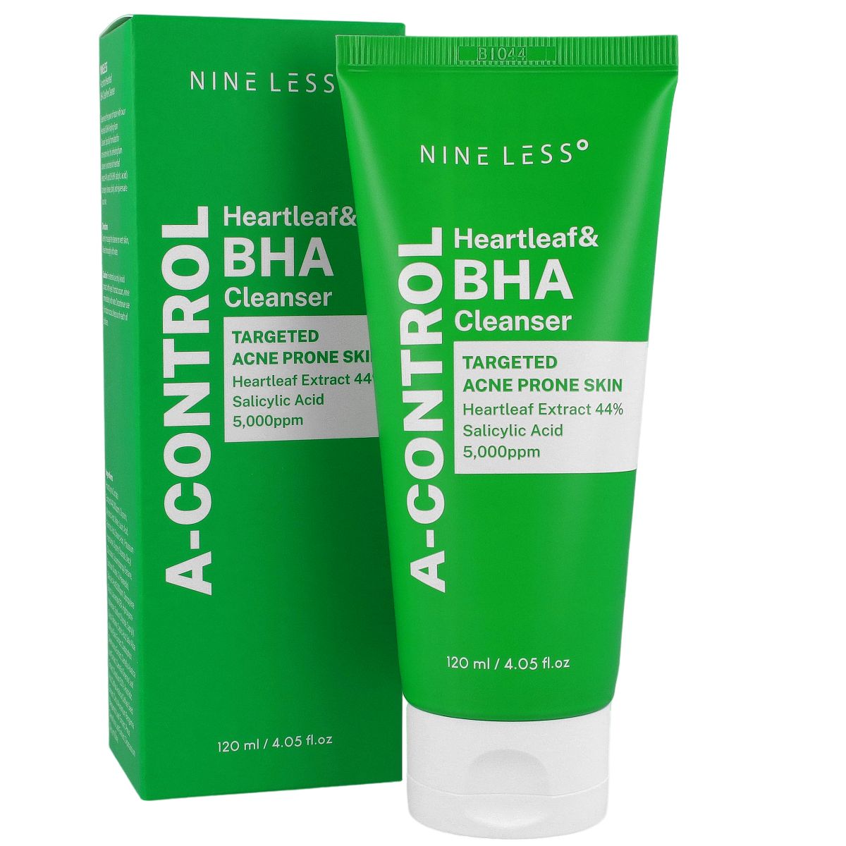 NINELESS A-Control heartleaf & BHA cleanser — imagen principal