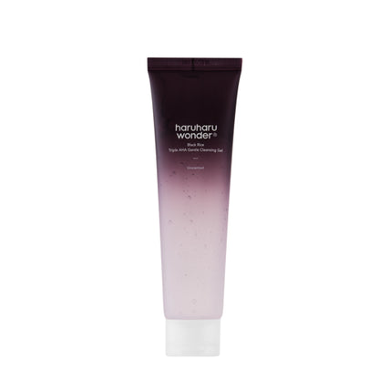 Haruharu Wonder black rice triple AHA gentle cleansing gel — imagen principal