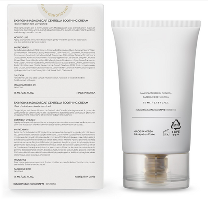 SKIN1004 Madagascar centella soothing cream — imagen 4