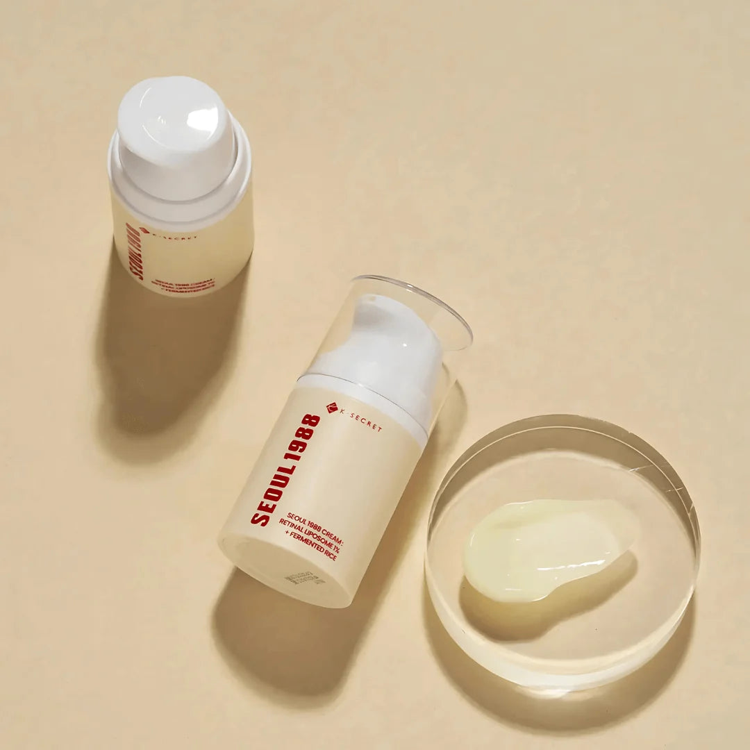 KSECRET SEOUL 1988 cream: retinal liposome 1% + fermented rice