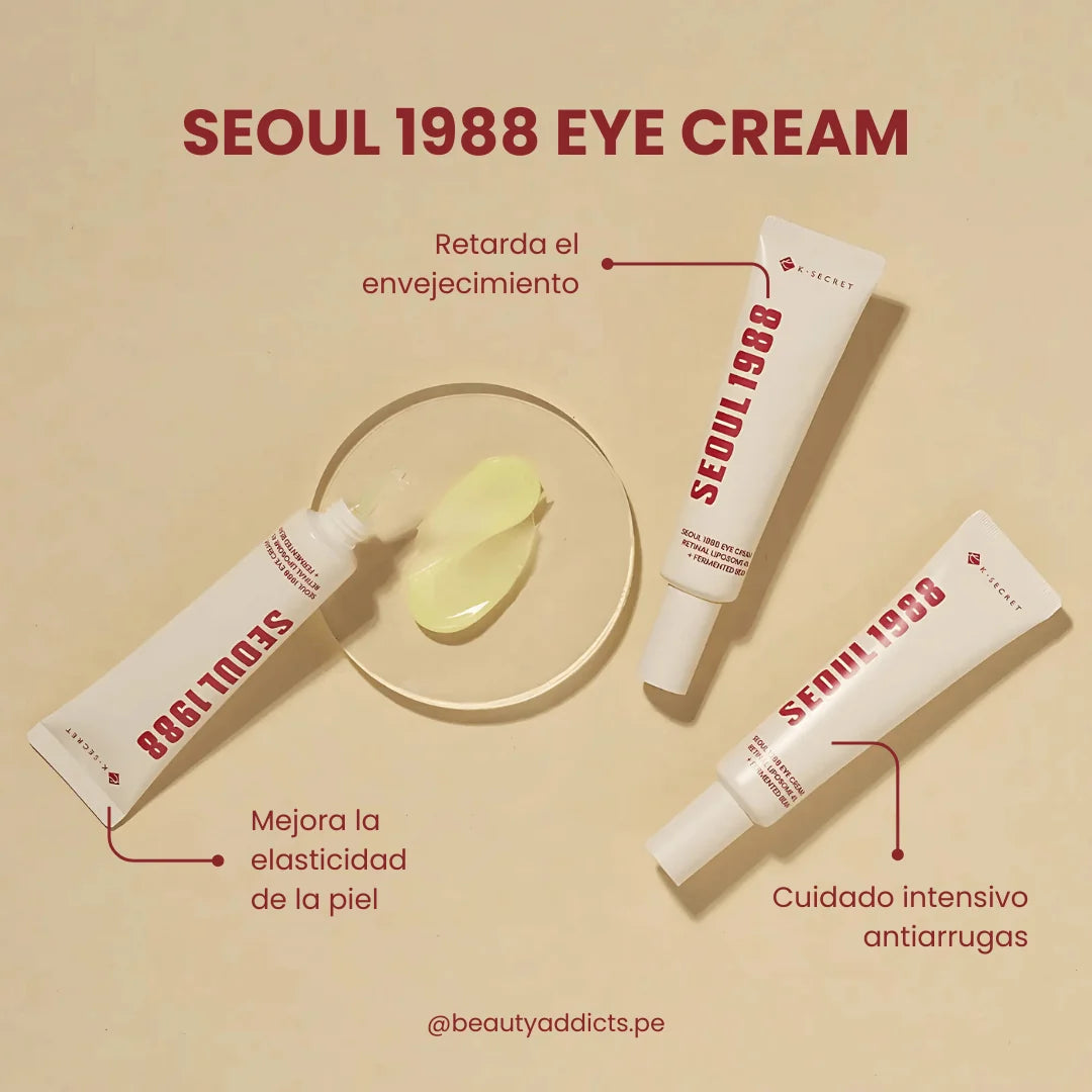 KSECRET SEOUL 1988 eye cream: retinal liposome 4% + fermented bean