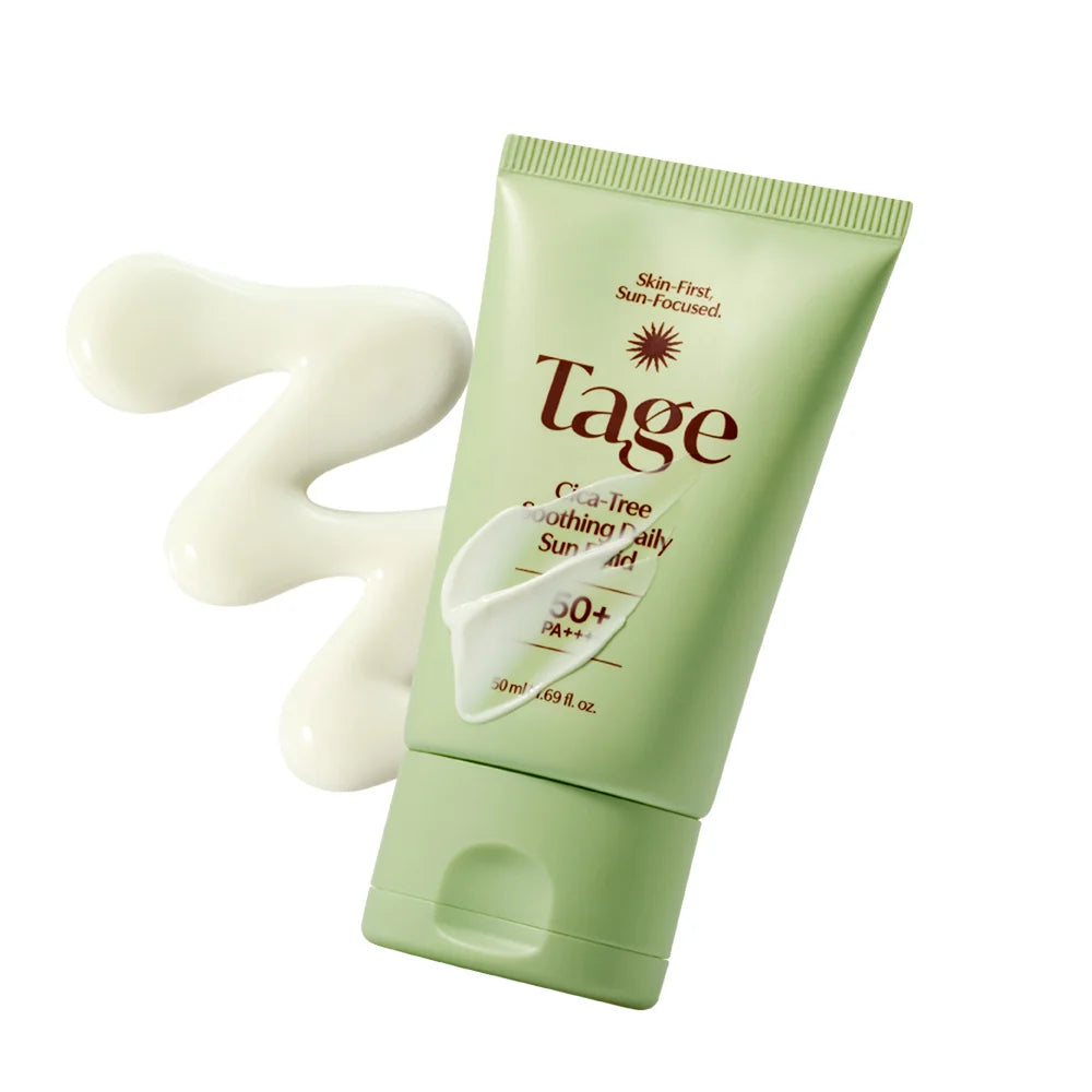 TAGE cica-tree soothing daily sun fluid SPF50+ PA++++