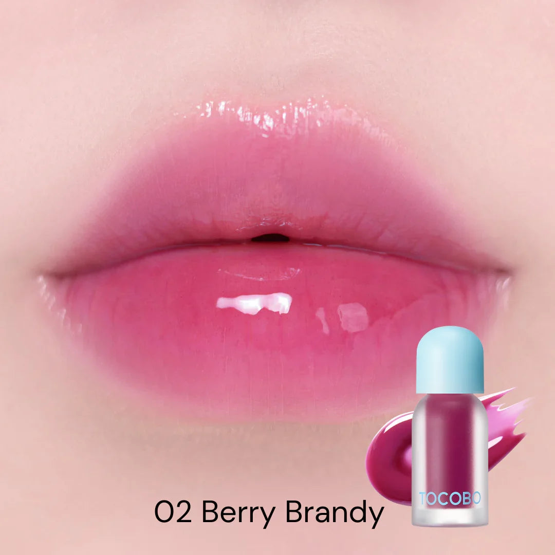 TOCOBO juicy berry plumping lip oil