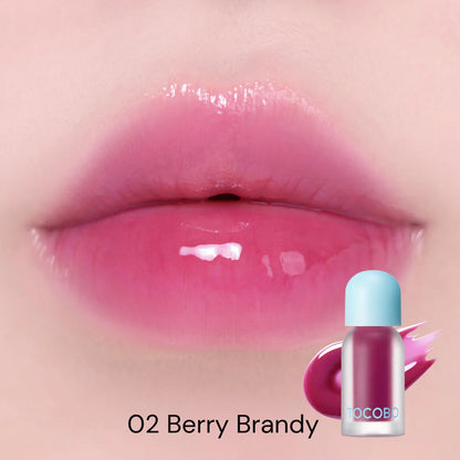 TOCOBO juicy berry plumping lip oil
