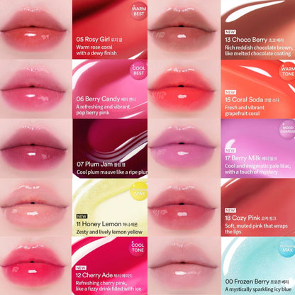 TOCOBO juicy berry plumping lip oil