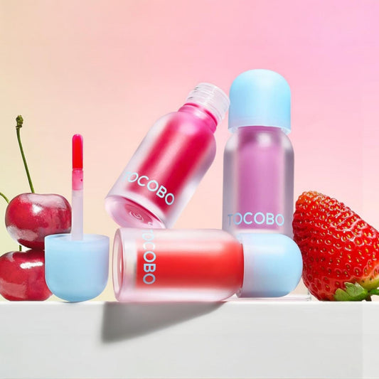 TOCOBO juicy berry plumping lip oil