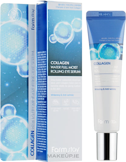 Farmstay collagen water full moist rolling eye serum — imagen principal